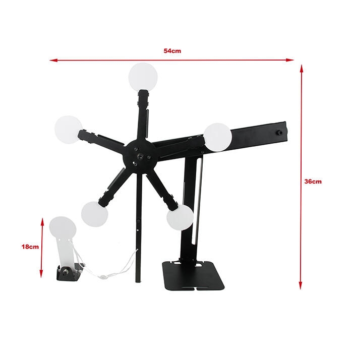 T型連動旋轉靶